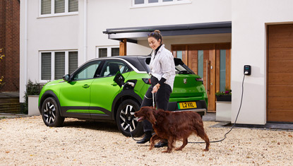 Car charging, walk the dog